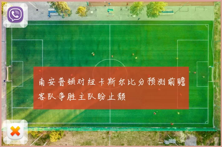 南安普顿对纽卡斯尔比分预测前瞻客队争胜主队盼止颓