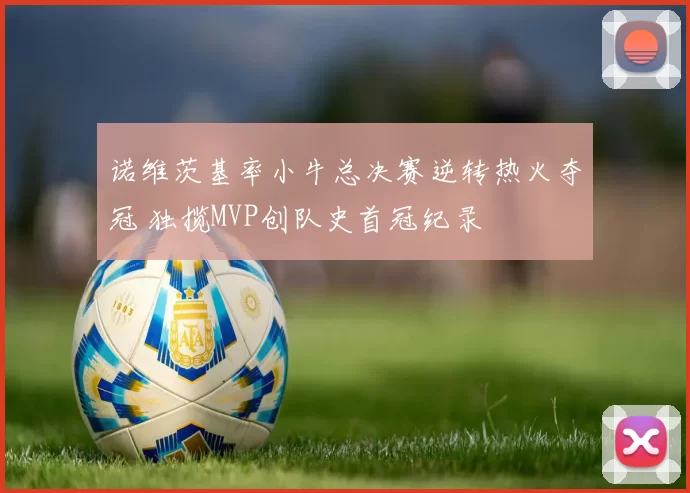 诺维茨基率小牛总决赛逆转热火夺冠 独揽MVP创队史首冠纪录