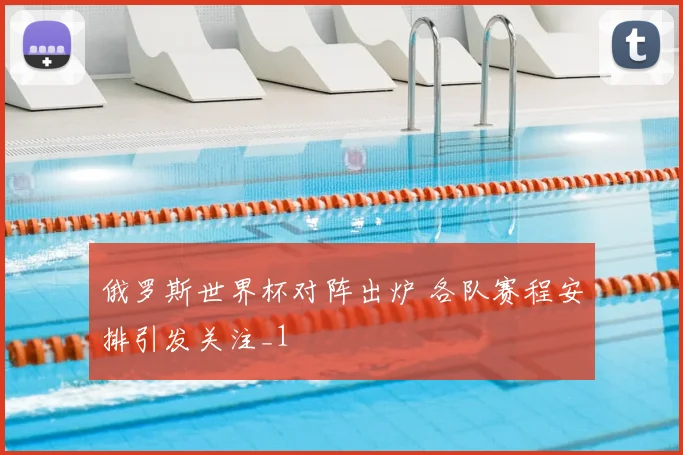俄罗斯世界杯对阵出炉 各队赛程安排引发关注_1
